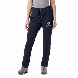 Columbia Pantalones Largos Lodge™ Jogger Mujer Azul Marino (652RFKSLM)